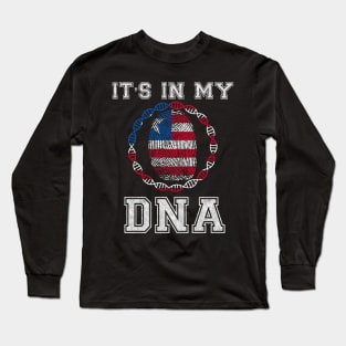 Liberia  It's In My DNA - Gift for Liberian From Liberia Long Sleeve T-Shirt